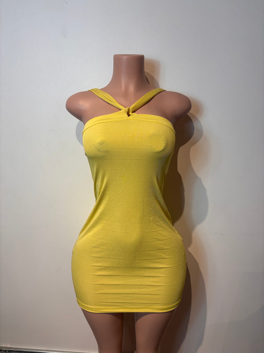 Golden Hour Mini Dress