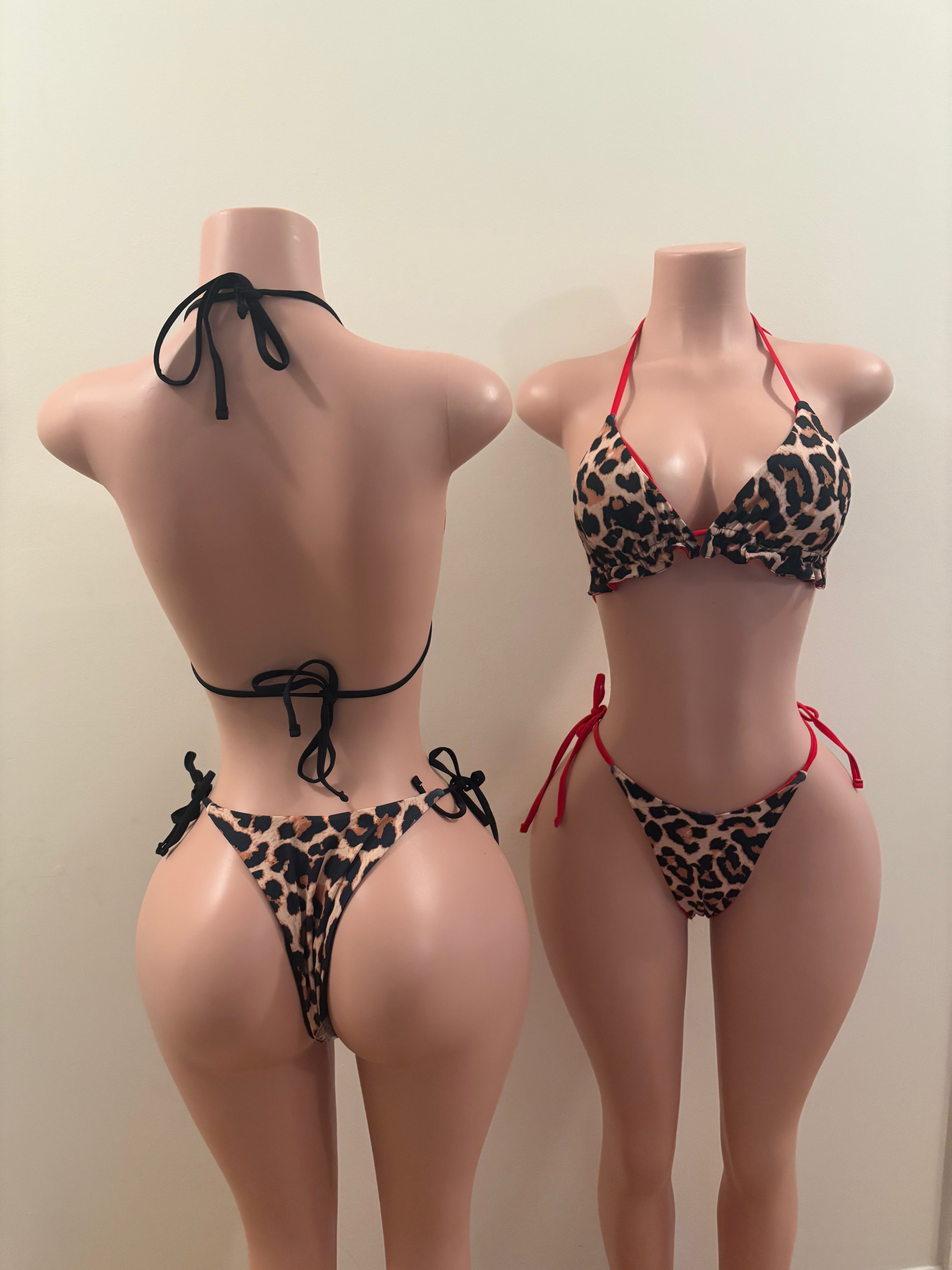 Wild Nights Leopard Bikini Set