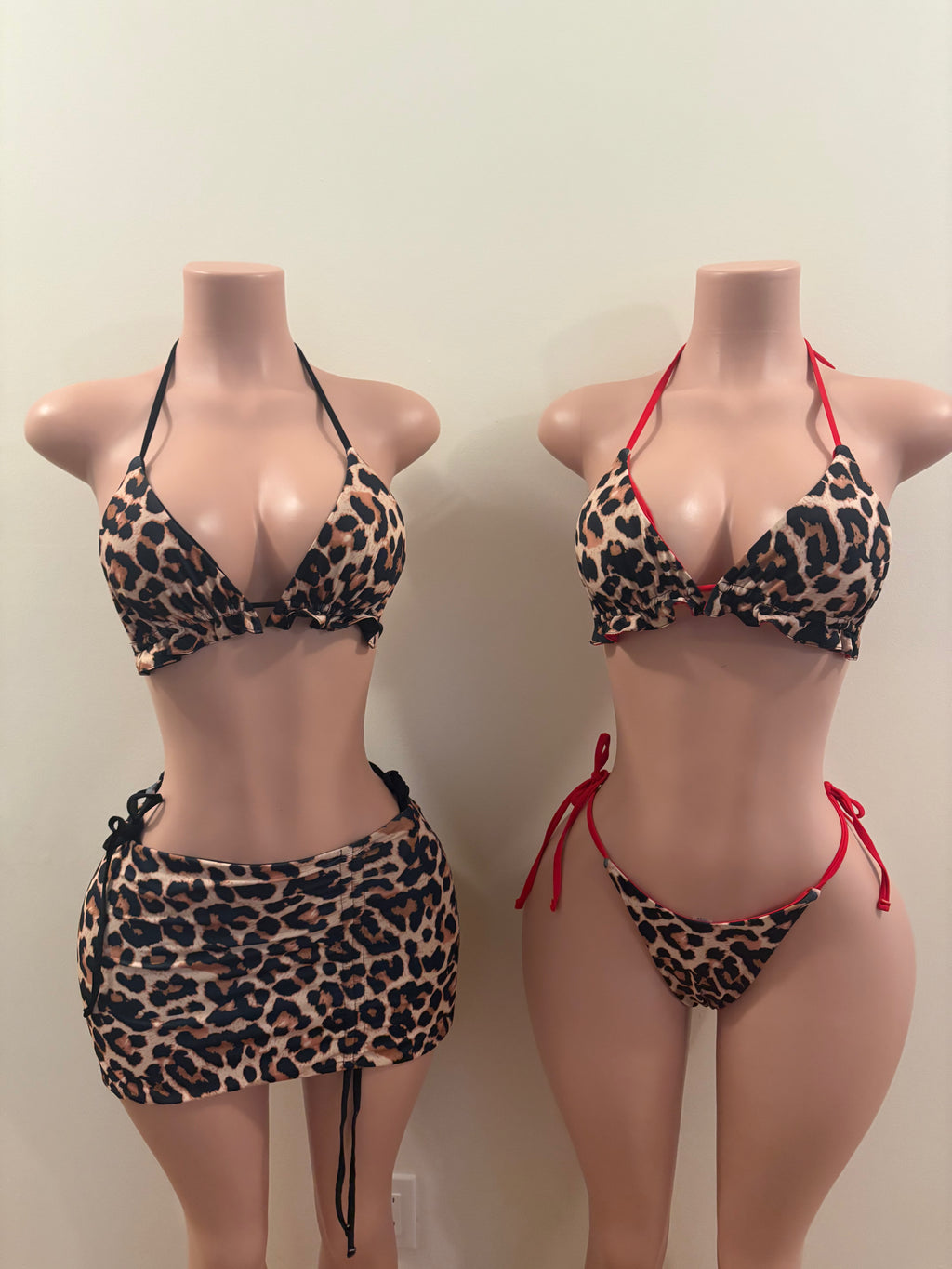 Wild Nights Leopard Bikini Set
