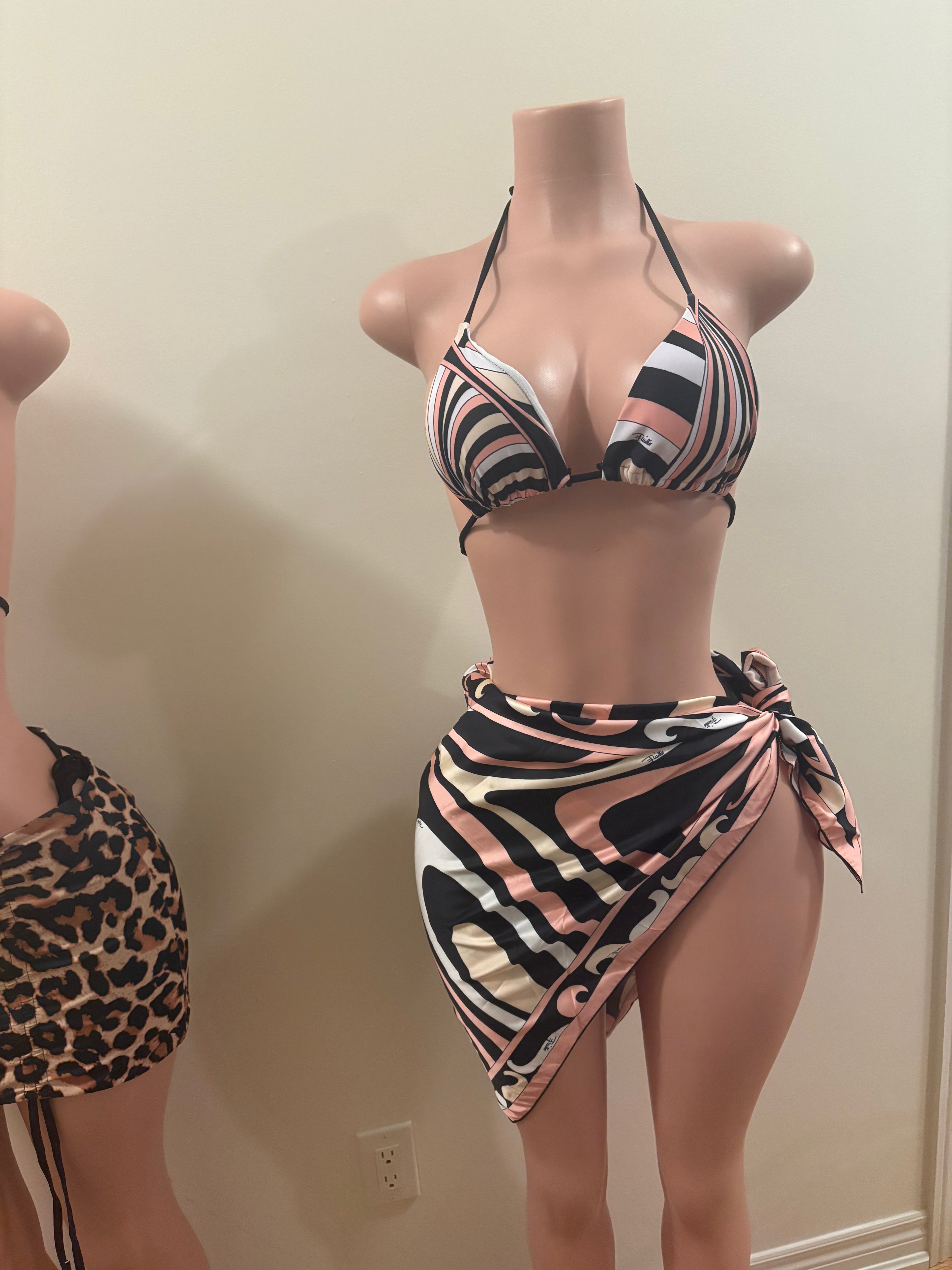Sunset Waves Bikini Set