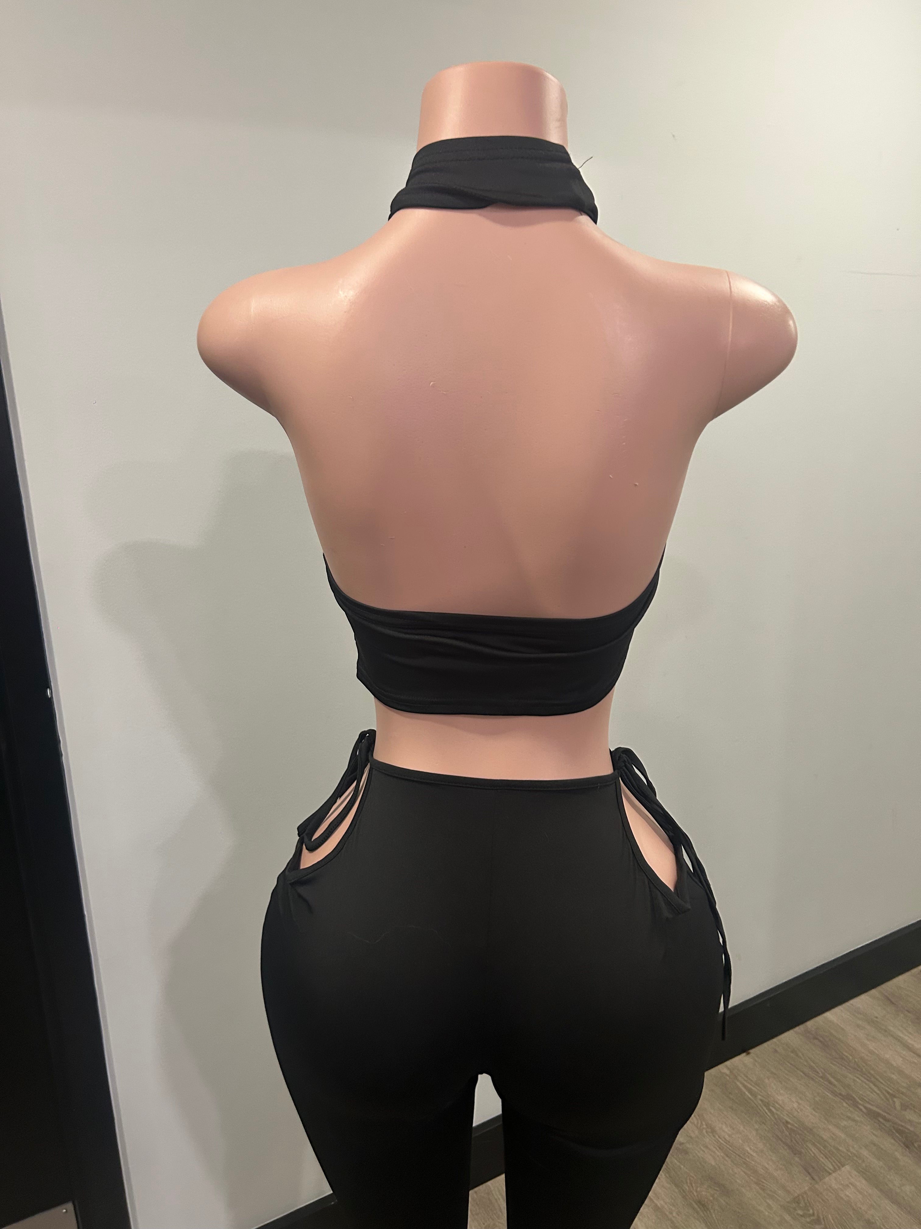 Black Two-Piece Set
