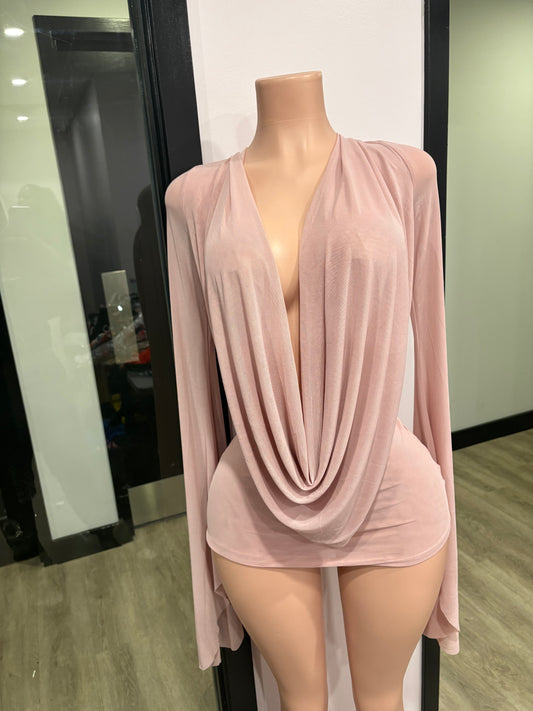 Pink Whisper Mini Dress