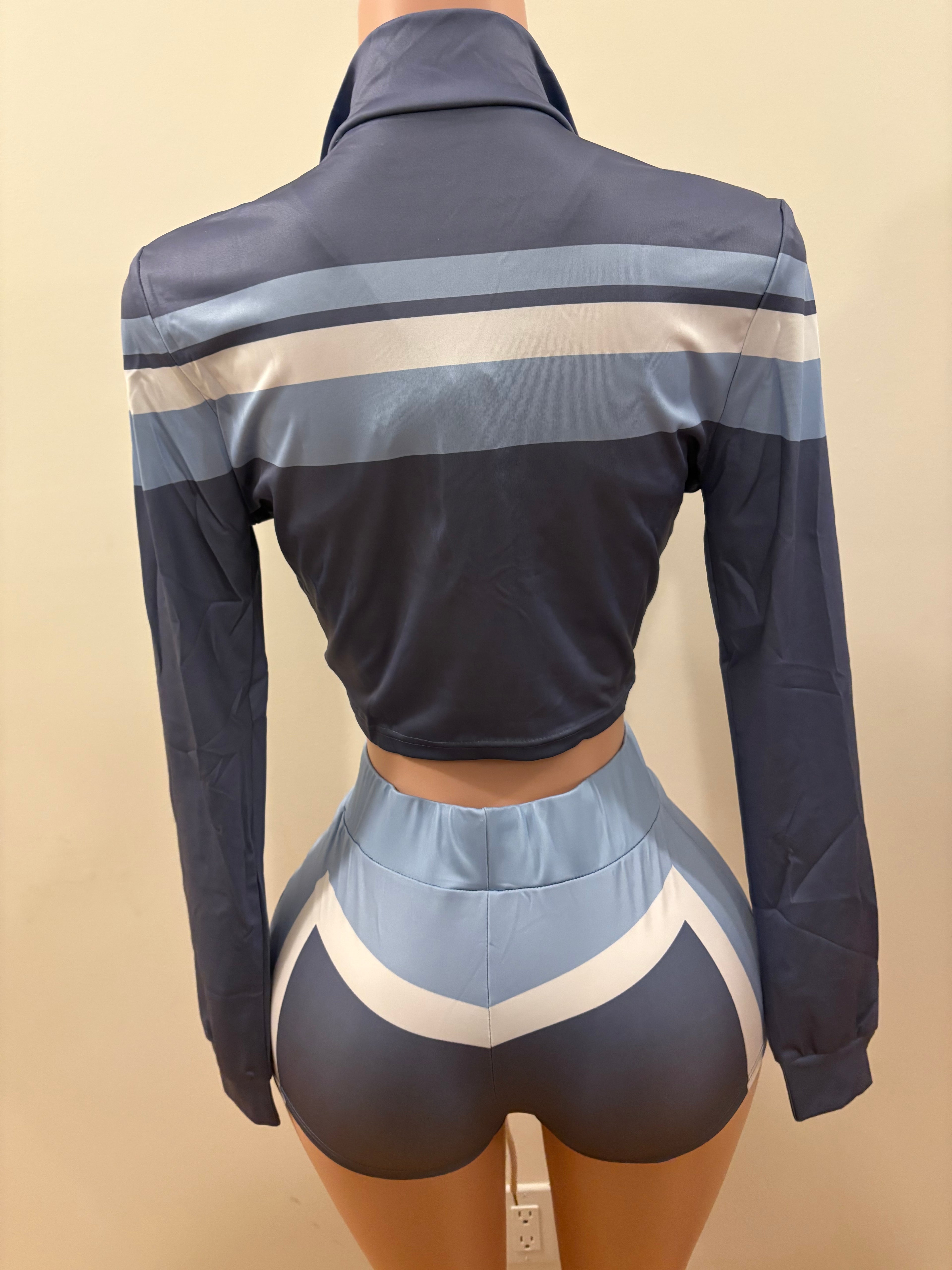 Skyline Sport Bra & Shorts (Three -Piece)